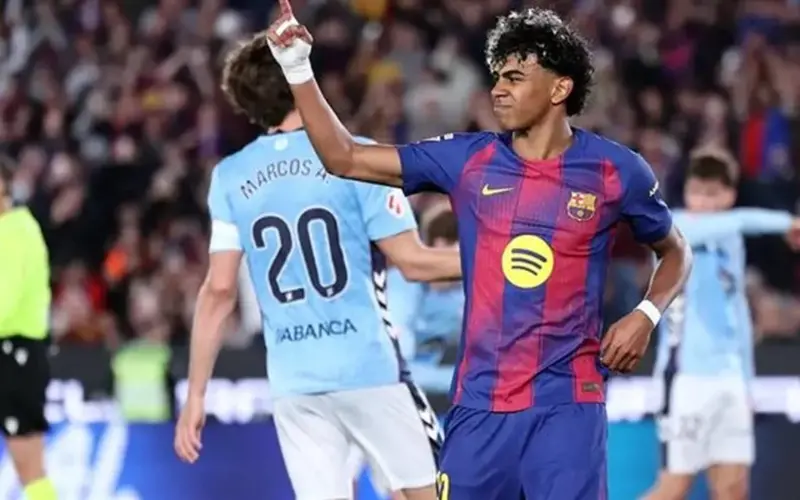 لامين يامال يُتوج بجائزة الأفضل بالدوري الإسباني في أبريل